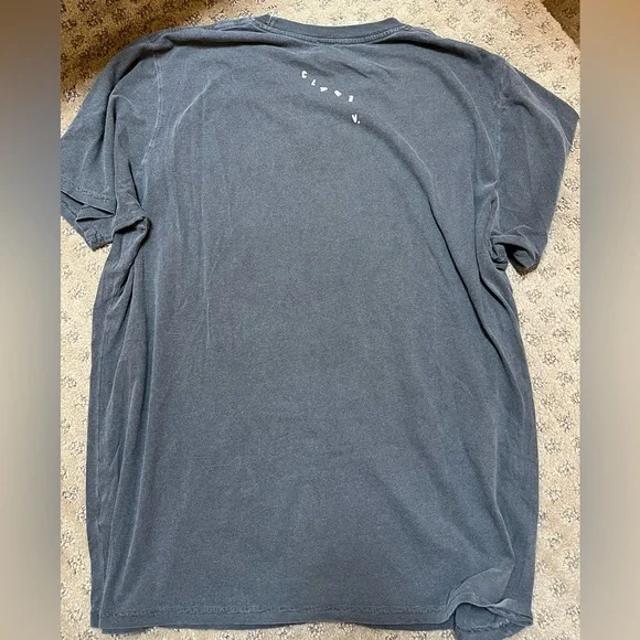 Clare V Original Tee - Maison Bourgneuf/Faded Black Size M - Picture 2 of 6